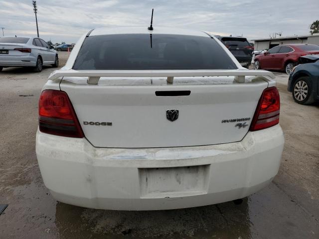 1B3CC5FB6AN228133 - 2010 DODGE AVENGER R/T WHITE photo 6