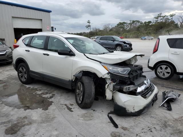 2HKRW6H30HH220647 - 2017 HONDA CR-V LX WHITE photo 4