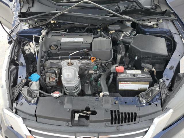 1HGCR2F85EA237615 - 2014 HONDA ACCORD EXL BLUE photo 11