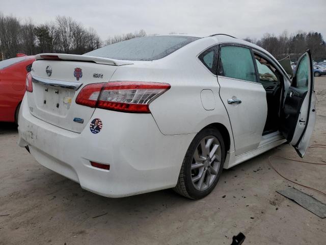 3N1AB7AP8DL733766 - 2013 NISSAN SENTRA S WHITE photo 3