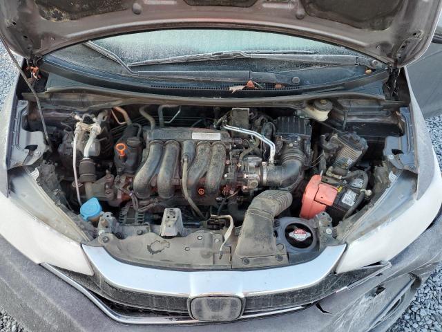 3HGGK5H8XKM706572 - 2019 HONDA FIT EX GRAY photo 11