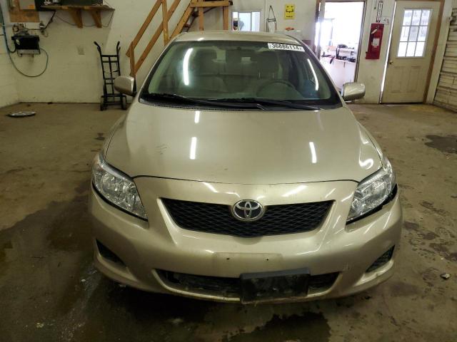 1NXBU40EX9Z150294 - 2009 TOYOTA COROLLA BASE TAN photo 5