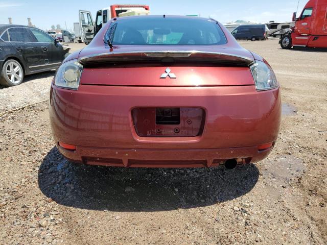 4A3AK24F07E035561 - 2007 MITSUBISHI ECLIPSE GS MAROON photo 6