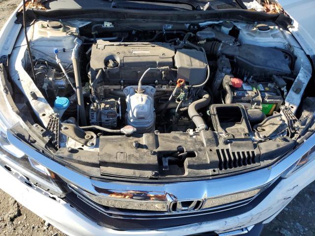 1HGCR2F31HA051174 - 2017 HONDA ACCORD LX WHITE photo 11