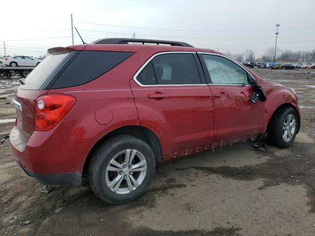 1GNALBEKXEZ128712 - 2014 CHEVROLET EQUINOX LT RED photo 3