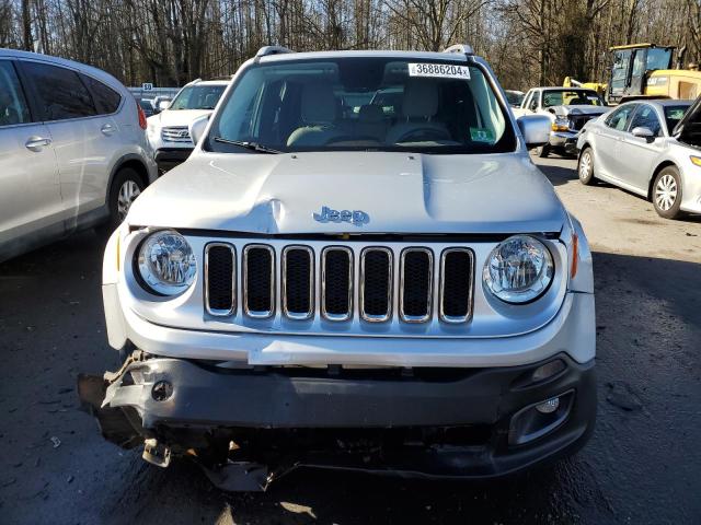 ZACCJADT3FPC26539 - 2015 JEEP RENEGADE LIMITED SILVER photo 5