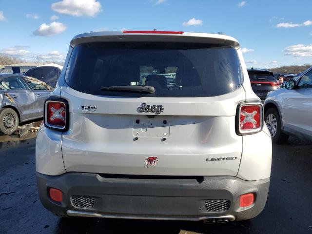 ZACCJADT3FPC26539 - 2015 JEEP RENEGADE LIMITED SILVER photo 6