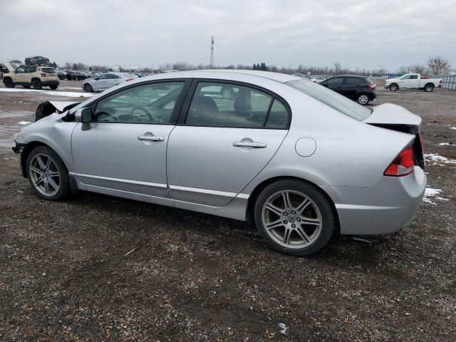 2HHFD56569H200577 - 2009 ACURA CSX SILVER photo 2