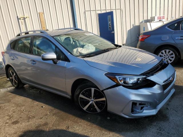 4S3GTAC62K3760430 - 2019 SUBARU IMPREZA PREMIUM SILVER photo 4