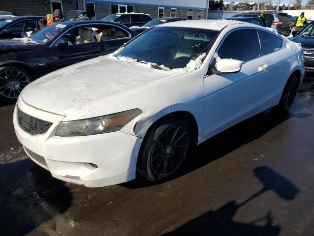 1HGCS12379A015950 - 2009 HONDA ACCORD LX WHITE photo 1