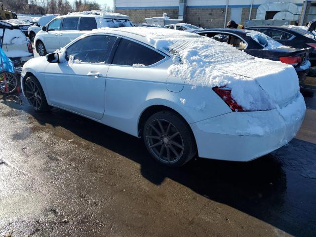 1HGCS12379A015950 - 2009 HONDA ACCORD LX WHITE photo 2