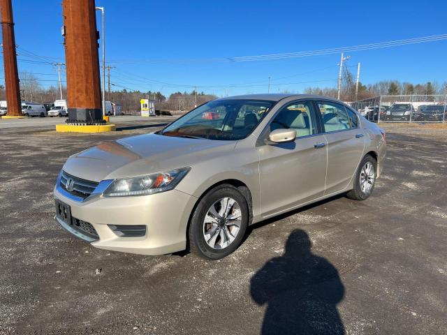 1HGCR2F39EA189377 - 2014 HONDA ACCORD LX TAN photo 2