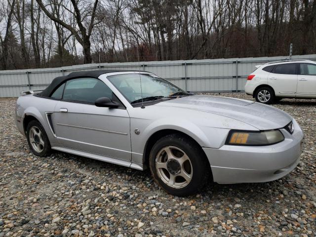 1FAFP44654F214096 - 2004 FORD MUSTANG SILVER photo 4