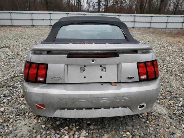 1FAFP44654F214096 - 2004 FORD MUSTANG SILVER photo 6