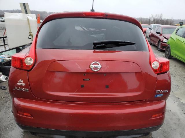 JN8AF5MV0CT118949 - 2012 NISSAN JUKE S RED photo 6