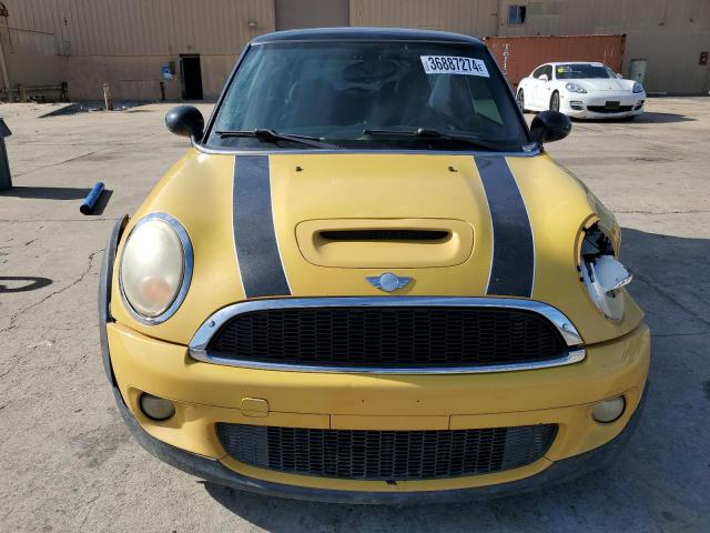 WMWMF73548TV33332 - 2008 MINI COOPER S YELLOW photo 5