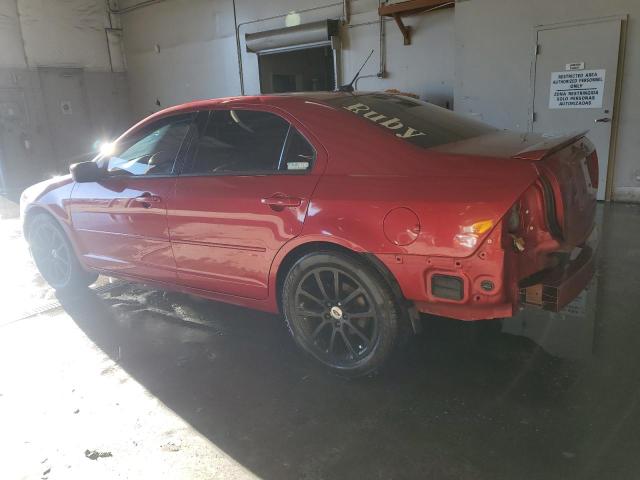 3FAHP07Z19R192244 - 2009 FORD FUSION SE RED photo 2