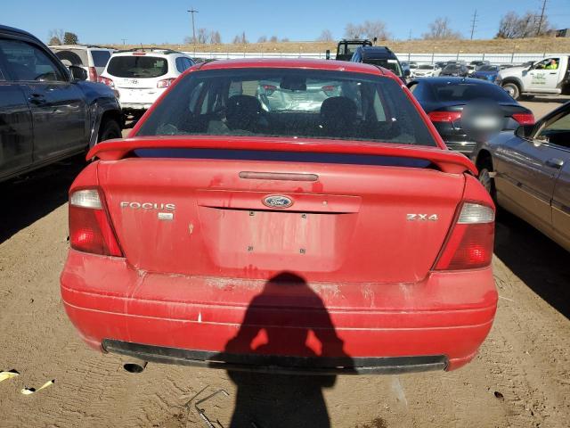 1FAFP38Z05W137153 - 2005 FORD FOCUS ZX4 ST RED photo 6