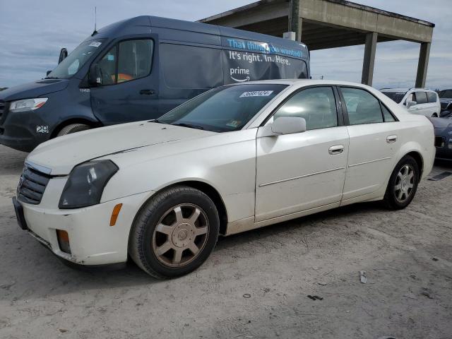 1G6DM577240163392 - 2004 CADILLAC CTS WHITE photo 1