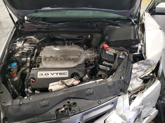 1HGCM668X5A001175 - 2005 HONDA ACCORD EX SILVER photo 11