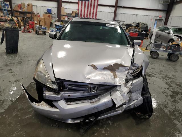 1HGCM668X5A001175 - 2005 HONDA ACCORD EX SILVER photo 5