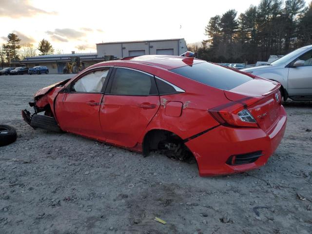 2HGFC1F33GH634743 - 2016 HONDA CIVIC EX RED photo 2