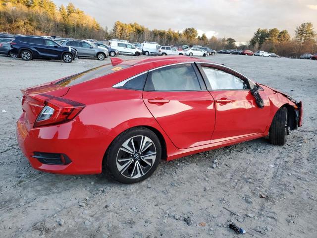 2HGFC1F33GH634743 - 2016 HONDA CIVIC EX RED photo 3