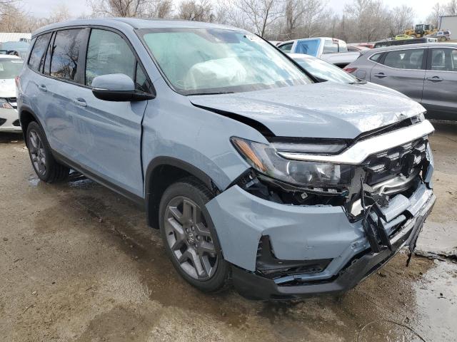 5FNYF8H58PB035042 - 2023 HONDA PASSPORT EXL Mavi fotoğraf 4