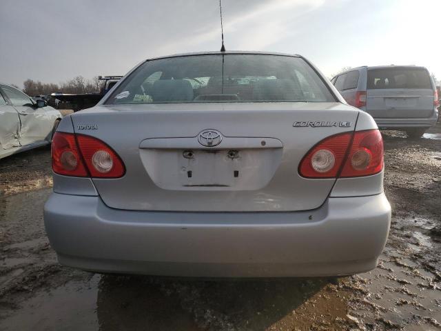 1NXBR32E48Z034578 - 2008 TOYOTA COROLLA CE SILVER photo 6