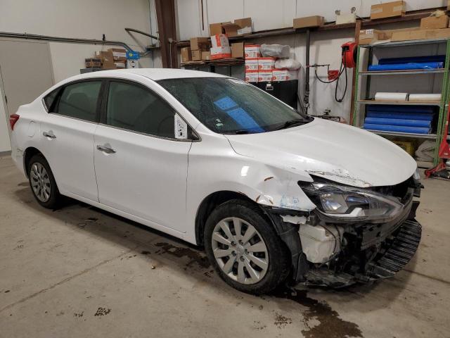 3N1AB7AP2HL672839 - 2017 NISSAN SENTRA S WHITE photo 4