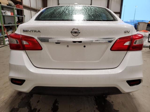 3N1AB7AP2HL672839 - 2017 NISSAN SENTRA S WHITE photo 6