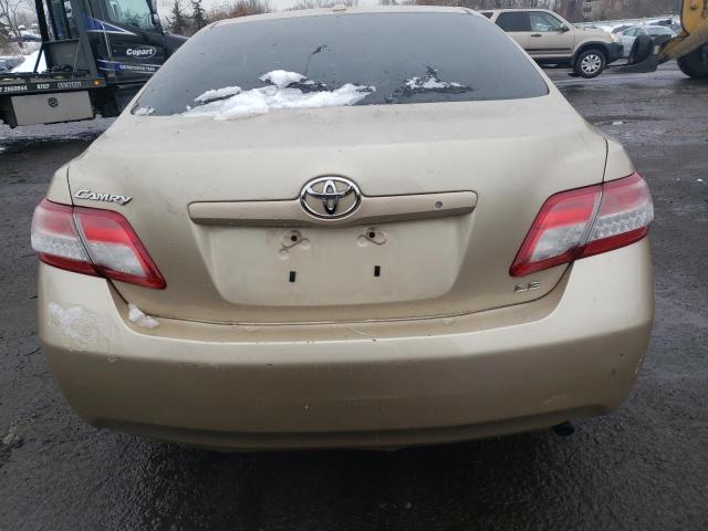 4T4BF3EK8AR044181 - 2010 TOYOTA CAMRY BASE TAN photo 6