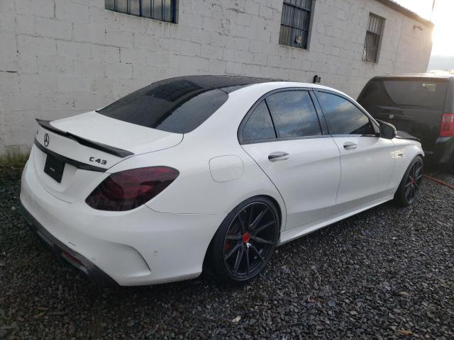 55SWF6EB1JU260401 - 2018 MERCEDES-BENZ C 43 4MATIC AMG WHITE photo 3