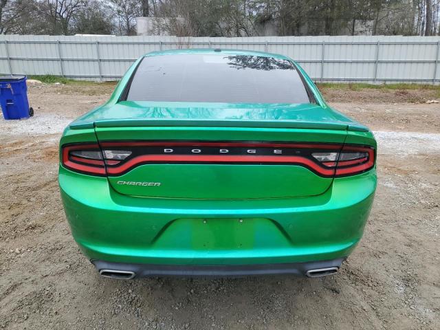 2C3CDXBG6FH728645 - 2015 DODGE CHARGER SE GREEN photo 6