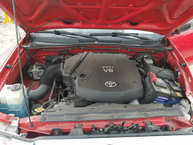 5TEUU42N27Z453732 - 2007 TOYOTA TACOMA ACCESS CAB  ფოტო 7