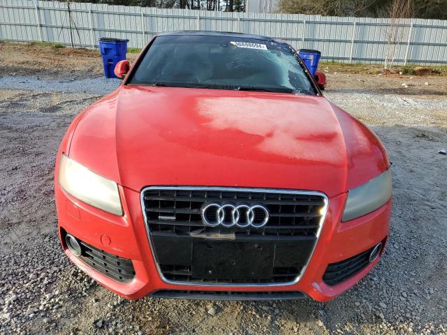 WAUDK78T49A028858 - 2009 AUDI A5 QUATTRO RED photo 5