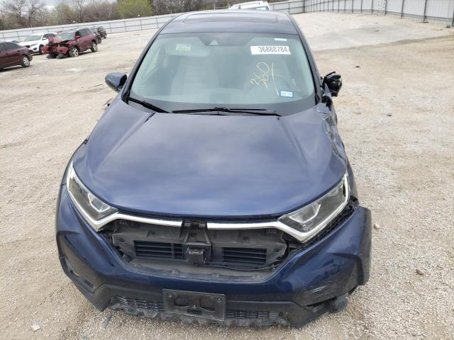 7FARW1H53HE030090 - 2017 HONDA CR-V EX BLUE photo 5