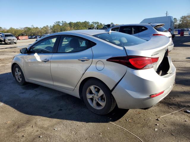 5NPDH4AE4FH611978 - 2015 HYUNDAI ELANTRA SE SILVER photo 2