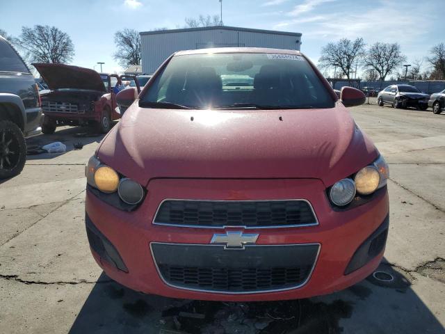 1G1JC5SH3G4136503 - 2016 CHEVROLET SONIC LT RED photo 5