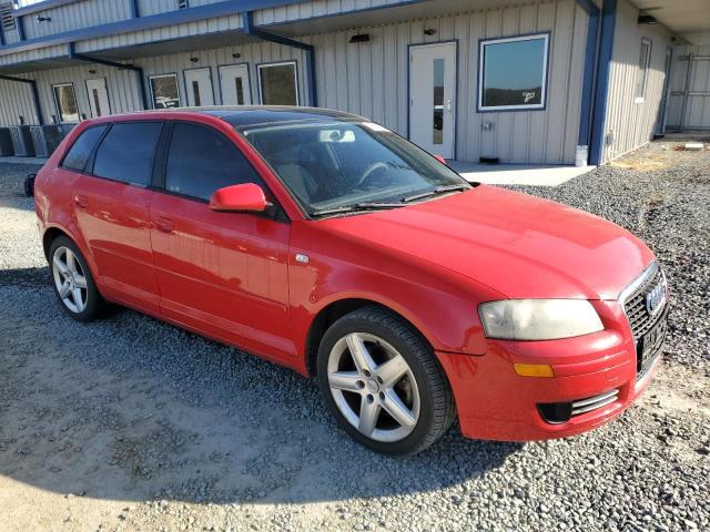 WAUHF78P56A049366 - 2006 AUDI A3 2 RED photo 4