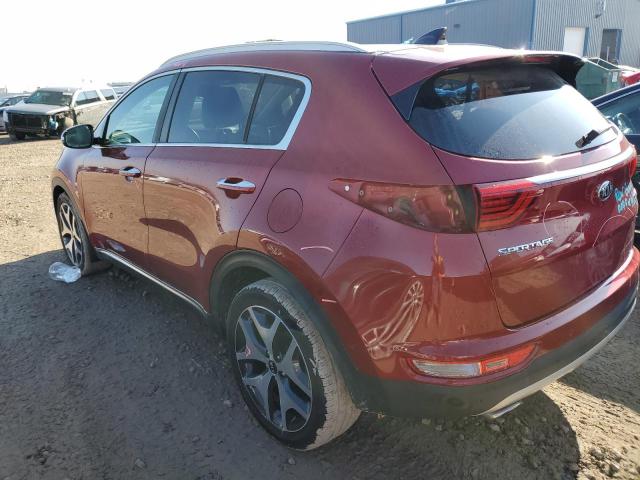 KNDPR3A68H7227674 - 2017 KIA SPORTAGE SX RED photo 2