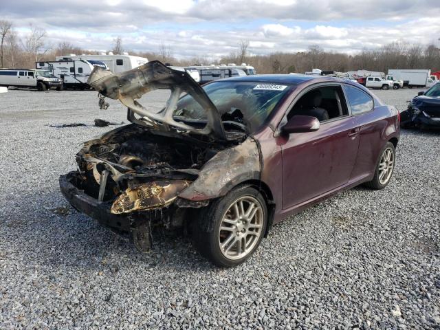 JTKDE167170168472 - 2007 TOYOTA SCION TC იასამნისფერი ფოტო 1