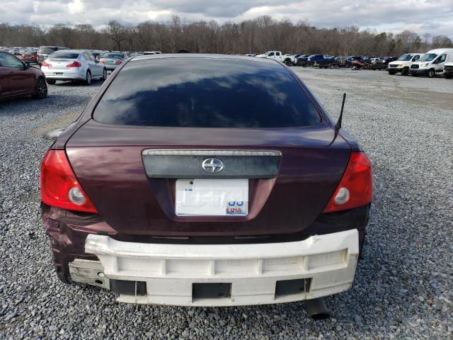 JTKDE167170168472 - 2007 TOYOTA SCION TC იასამნისფერი ფოტო 6