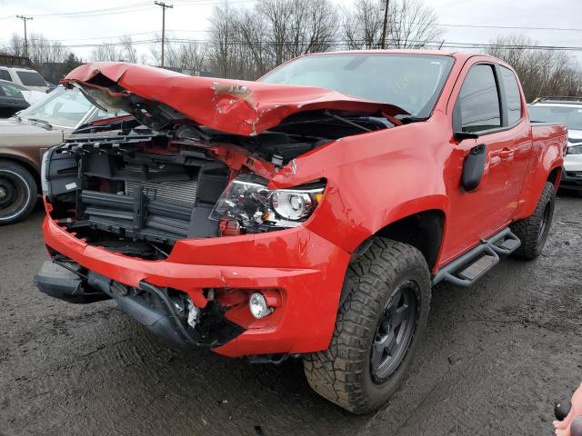 1GCHTDEN8H1320579 - 2017 CHEVROLET COLORADO Z71 RED photo 1