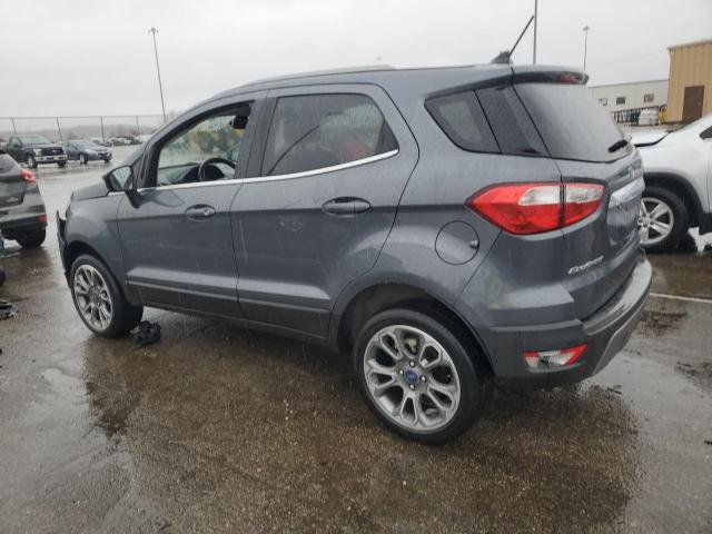 MAJ6S3KL1MC411012 - 2021 FORD ECOSPORT TITANIUM GRAY photo 2