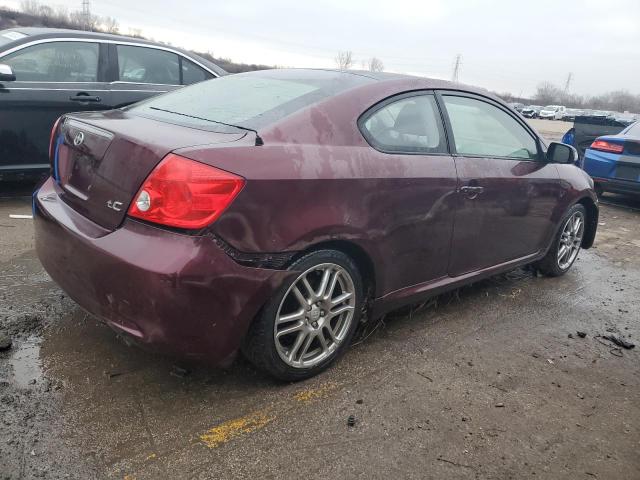 JTKDE177060072264 - 2006 TOYOTA SCION TC 勃艮第红 照片 3