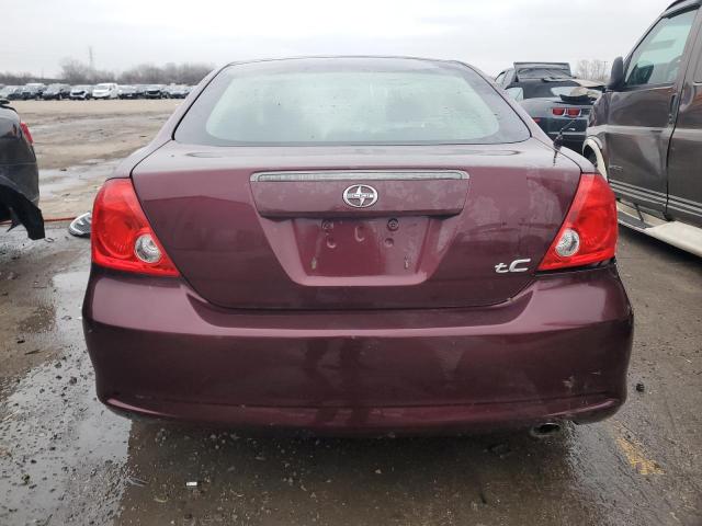 JTKDE177060072264 - 2006 TOYOTA SCION TC BURGUNDY photo 6