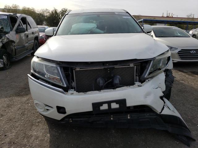 5N1AR2MN6FC629261 - 2015 NISSAN PATHFINDER S WHITE photo 5