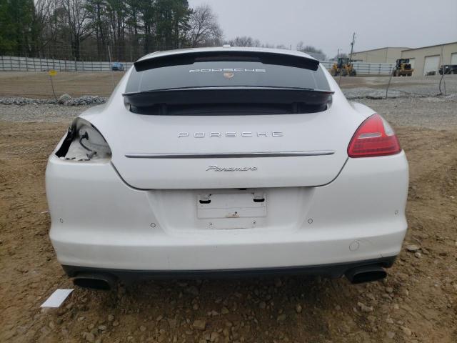 WP0AA2A75BL014793 - 2011 PORSCHE PANAMERA 2 WHITE photo 6