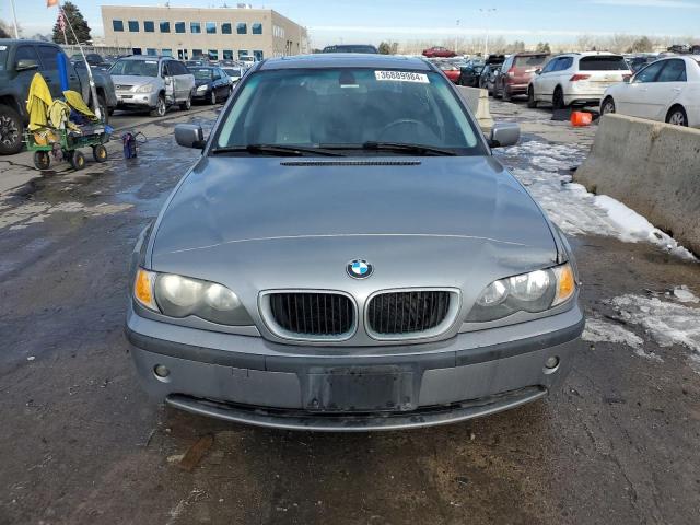 WBAET37464NJ41636 - 2004 BMW 325 I SILVER photo 5